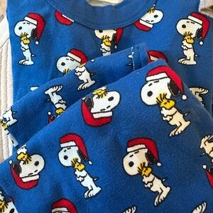 Snoopy Kids Pajamas - Blue
